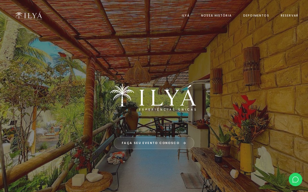 Projeto Ilya Avenue — Web Design / Landing page